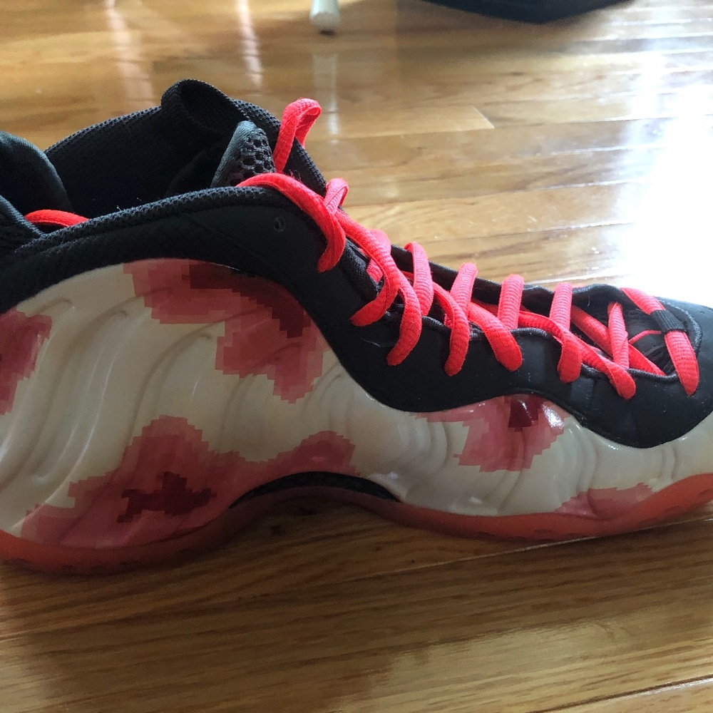 Nike Air Foamposite One Thermal Map